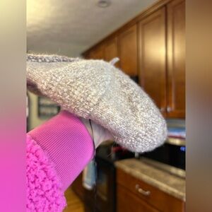 Cozy wool Cream Beret